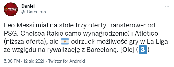 Te KLUBY ODRZUCIŁ Leo Messi przed podpisaniem umowy z PSG!